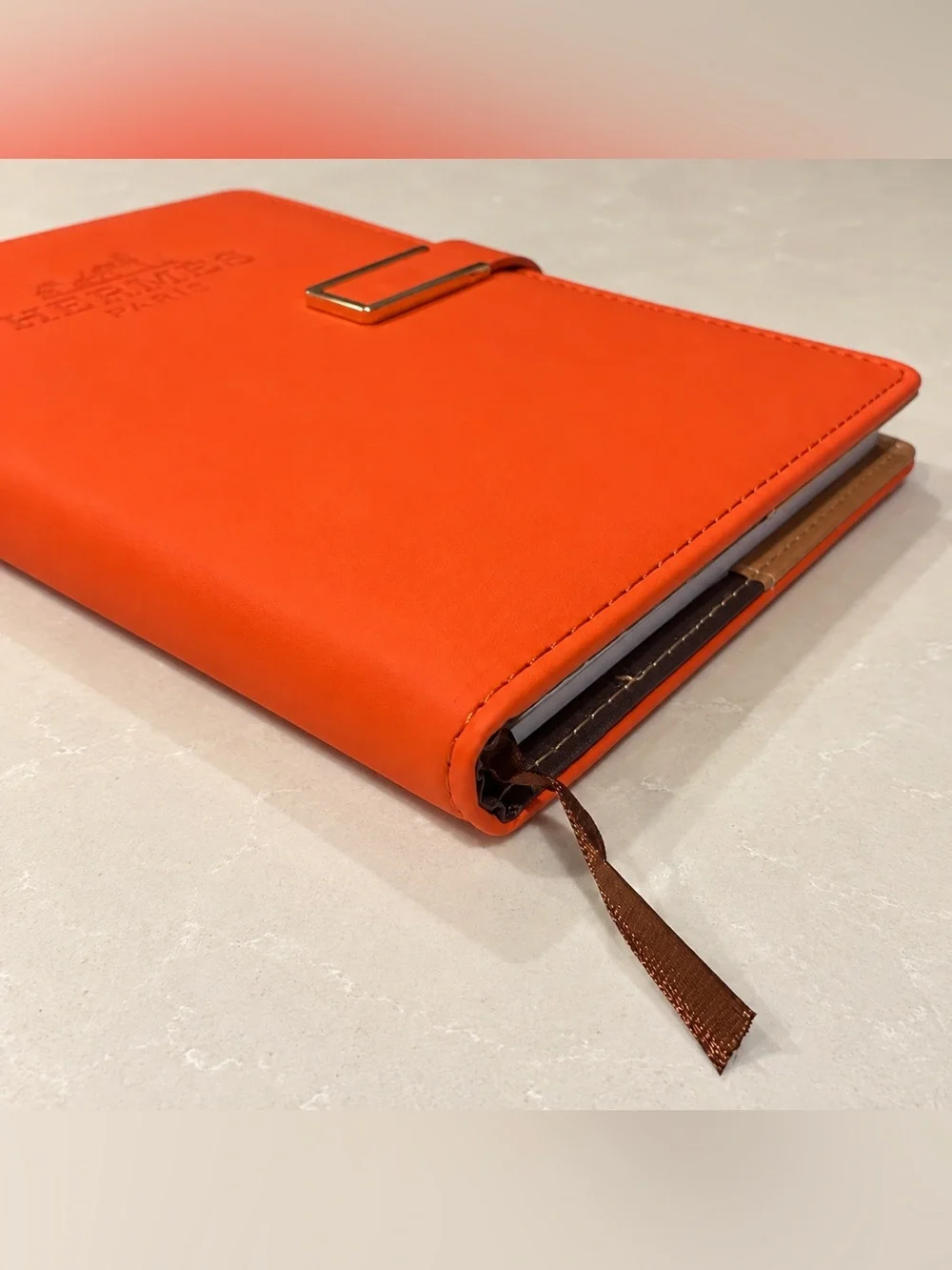 Hermes VIP Orange Notebook Journal Cover + Pen GWP Gift With Purchase